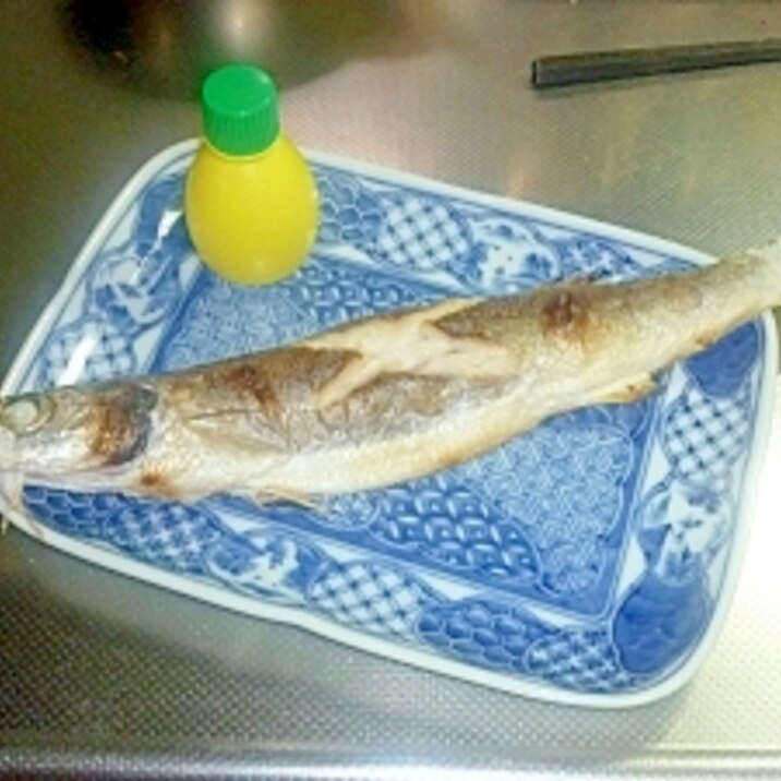 カマスの塩焼き